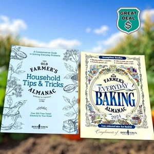 The Old Farmers Almanac Boys Town 2024 Editions. Set of 2! NEW! - Picture 1 of 10