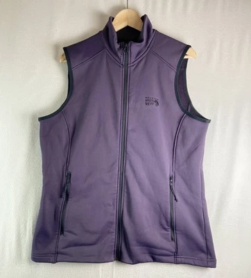 Chaleco Mountain Hardwear Sendura Mujer XL Púrpura Cremallera Completa Sin Mangas Chaqueta Senderismo Foto 1 de 4