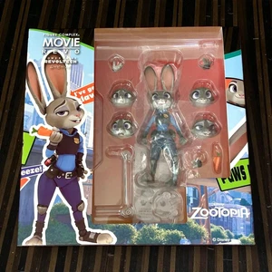 Kaiyodo Revoltech MOVIE REVO No.008 Judy Hopps Zootopia Figure with Box USED - Picture 1 of 24