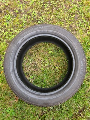 1 205 55 R17 95H M&S Winterreifen Continental TS830P 8mm Alpinzeichen  - Bild 1 von 4