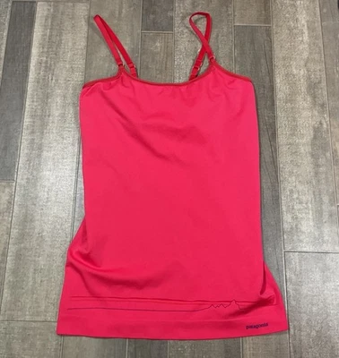 Camiseta sin mangas Patagonia rosa para mujer mediana  Foto 1 de 4