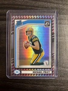 2024 Donruss Optic Preview Michael Pratt Rookie Football Emoji Case-Hit SSP - Picture 1 of 2