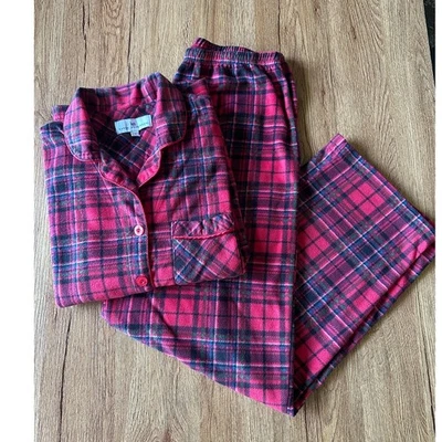 Праздничный пижамный набор Karen Neuburger с подходящим узором размер Small  - Изображение 1 из 4