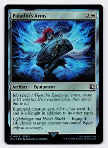 Paladin's Arms [0028] FIN Common Foil [MTG Karte Englisch] - Bild 1 von 2