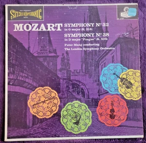 Mozart, Peter Maag ~ Symphony No 32 / Symphony No 38 Prague CS6107 London VG VG - Picture 1 of 3