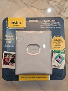 Instax Fujifilm Square Link Smartphone Printer Bundle 600024643 - Picture 1 of 2
