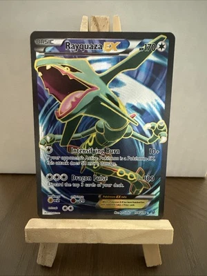Rayquaza EX (104 Full Art) 104/108 Roaring Skies Holo LP Condition - Image 1 of 2
