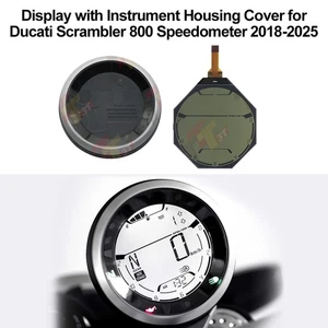 For Ducati Scrambler 800 Speedometer Display with Instrument Housing Cover 18-25 - Picture 1 of 9