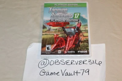 Farming Simulator 17 Platinum Edition - PC NEW SEALED - Image 1 of 4