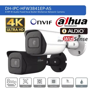 Dahua 8MP 2.8MM IR 30M IP Bullet Camera WHITE WizSense PoE Built-in Mic WDR 4K - Picture 1 of 3