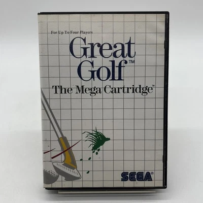 Great Golf The Mega Cartridge Sega Master System Cartridge Only Untested - Image 1 of 4