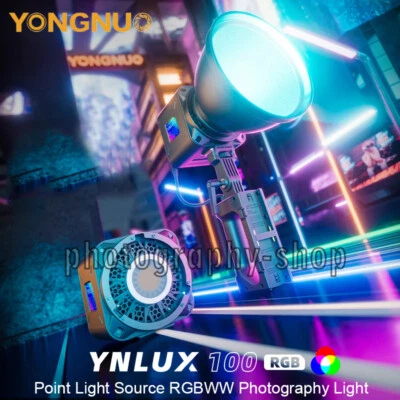 YONGNUO YNLUX100RGB 120W COB LED Video Fill Light RGBWW Full Color 2000K-10000K - Image 1 of 4