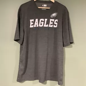 T-Shirt Philadelphia Eagles NFL Team Apparel grau Feuchtigkeit Docht XXL - Bild 1 von 5