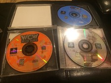 WCW/NWO Thunder Nitro Wcw vs The World PlayStation 1 90s) PS1 Vintage 3 Game Lot