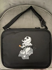 NU Nightmare Before Christmas Jack Skellington & Zero Embroidery Pin Trading Bag - Picture 1 of 10