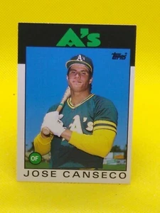 Jose Canseco 1986 Topps Traded ROOKIE #20T - Bild 1 von 2
