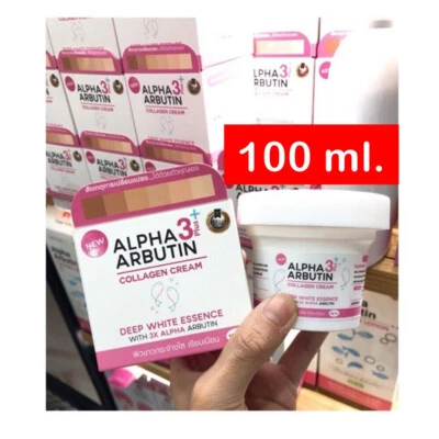 Alpha Arbutin Cream 3 Plus Collagen Cream Body Radiance Smooth Brighten 100 ml - Image 1 of 4