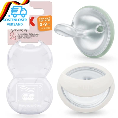 BESUCHE DEN NUK-STORE NUK Mommyfeel Babyschnuller | 0−9 Monate | Stillfreundliche Sauger | Bpa-Freies