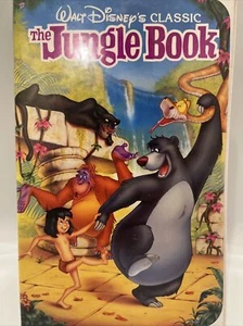 The Jungle Book (1967) (VHS, 1992) Disney Classic RARE Black Diamond # 1122 - Picture 1 of 11