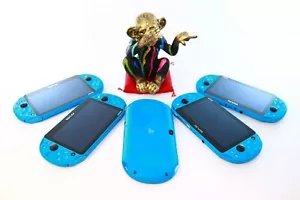 SONY PS Vita PCH-2000 Blue Console Only Select 3Rank【1Day Shipping】 - Picture 1 of 152