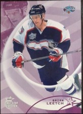 2002 - 2003 ITG Be A Player Brian Leetch All-Star Edition #49 Hockey Card