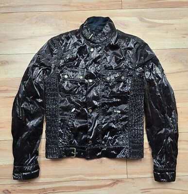 Chaqueta de motociclista Belstaff para dama etiqueta dorada negra talla 46 Foto 1 de 4