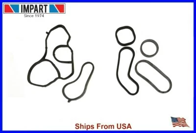 Juego de juntas de carcasa de filtro y sello de enfriador de aceite Mini Cooper Foto 1 de 3