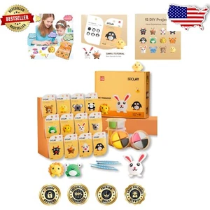 Super Light DIY Soft Clay Toy Gift Box Set for Ages 5-8+ - Safe & Non-Toxic - Picture 1 of 8