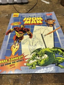 How to Draw (Walter Foster) Iron Man (1997), Oversized Magazin NEU Zustand - Bild 1 von 4