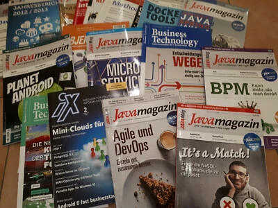 Java Magazin diverse Ausgaben (2015) - Bild 1 von 3