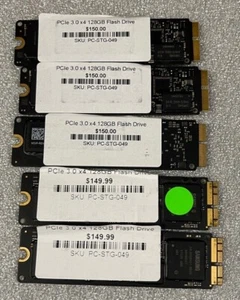 Apple Samsung 128GB PCIe SSD - 2013-15 Retina MacBook Pro, 2013-17 MacBook Air - Picture 1 of 1
