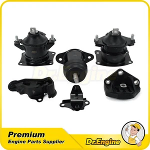 Soporte de motor y transmisión de 6 piezas para Honda Accord 2003-2007 3,0 L V6 SOHC - Imagen 1 de 10