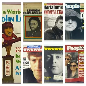 John Lennon 5 Zeitschriften 2 Bücher Konvolut Lot in eigenem Schreiben Leute Newsweek BK11 - Bild 1 von 9