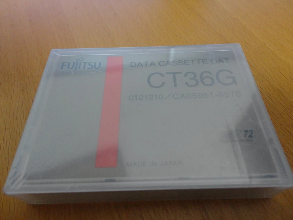 NEW Fujitsu Factory Sealed  DAT72 Digital Data Cartridge 36GB/72GB CT36G 0121210 - Image 1 of 3