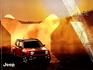 2019 JEEP RENEGADE—4 MODELS—48 PAGE DEALER SALES BROCHURE + BUYERS GUIDE—NEW NOS - Imagen 1 de 1