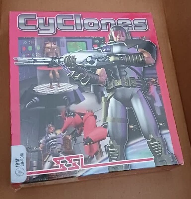 NEW SEALED Cyclones IBM CD-ROM Vintage PC Game 1994 Raven Software - Image 1 of 2