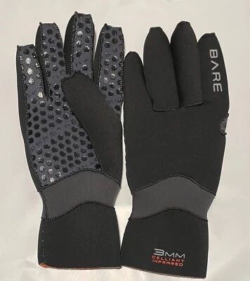 Bare 3mm Ultrawarmth Diving Glove, Black Large - Image 1 of 4
