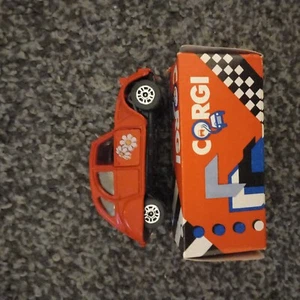 CORGI CITROEN 2CV 6 DAISY IN RED 75 MM LONG Play Worn But Good Condition - Picture 1 of 9