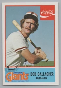 Bob Gallagher 1976 Cramer Phoenix Giants Coca-Cola - Picture 1 of 2