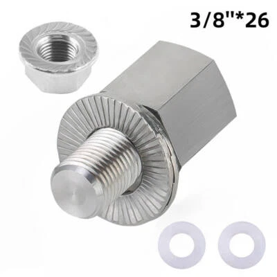 MARKENLOS Fahrrad Achsadapter Für 3/8'' X 26 Vollachse, Kupplungs Adapter Für Fah