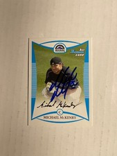 Colorado Rockies MICHAEL MCKENRY Signed Card