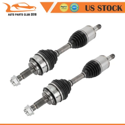 Pair Front Left Right CV Axle For Toyota Sequoia Tundra 2008-2019 2010 2011 2012 - Imagem 1 de 4