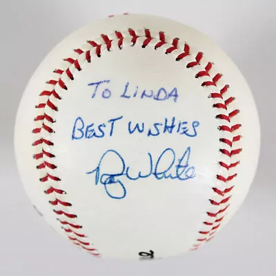 Roy White Signed Baseball Yankees - COA JSA - Image 1 of 4