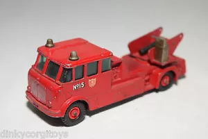 CAMIÓN DE BOMBEROS MATCHBOX 15 MERRYWEATHER BUEN ESTADO - Imagen 1 de 4