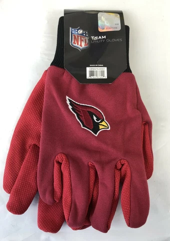 ARIZONA CARDINALS SPORT UTILITY COTTON WORK GARDEN GLOVES FREE SHIPPING Cover