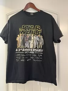Star Wars 43rd Anniversary Tee Shirt - Mens Small - Picture 1 of 4