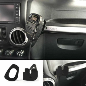 Support De Voiture 75WXST Radios CB Holder Pour Wrangler JK 2011+ Noir New - Zdjęcie 1 z 10