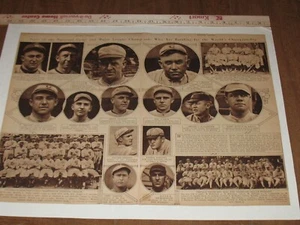 1919 Mid-Week Pictorial Chicago White Black Sox WS ~Babe Ruth, Ty Cobb - Picture 1 of 7