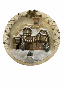 David Winter Cottages 1995 Miss Belle's Christmas Plaque Limited Edition - Picture 1 of 3