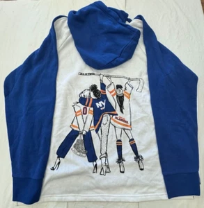 New York Islanders Women's M Hoodie GIII 4her Double Score 190 - Picture 1 of 4